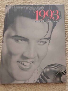 1993 USPS Elvis Presley Commemorative Stamp Collection and Book
